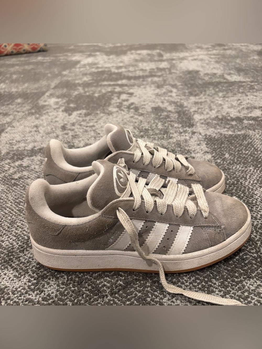 Adidas Campus 00s Grey Gum Bottom Sneakers Mens U.S. 6.5